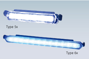 LED Daytime Lamp   White/Blue　Type 5x/Type 6x